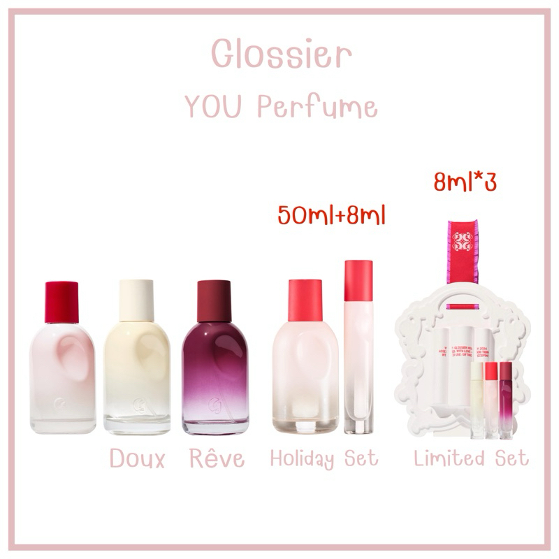 พร้อมส่ง น้ำหอม Glossier YOU EDP, YOU Rêve EDP, YOU Doux EDP แท้100%