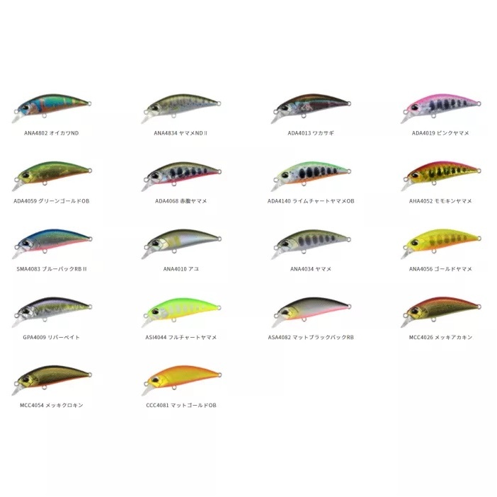 DUO SPEARHEAD RYUKI 38S/45S/60S เหยื่อปลอม ดูโอ้ สินค้าญี่ปุ่นแท้ 100% - รูปที่ 4