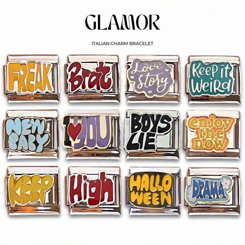 ชาร์ม กำไล อิตาเลี่ยนชาร์ม Italian Charm Bracelet