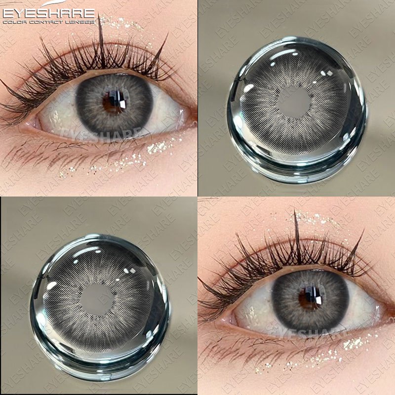 eyeshare （COD）PATTAYA SERI ส่งไวจากไทย 👍คอนแทคเลนส์ คอนแทคเลนส์สี 🌈🌈บิ๊กอาย น้ำตาล เทา เขียว  kawaii contact lenses 1คู่