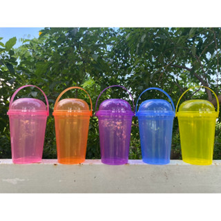 (PANDA) แก้วถังน้ำดื่ม BIG CUP 30oz. +ฝาโดม+หูหิ้ว เนื้อPP ร…