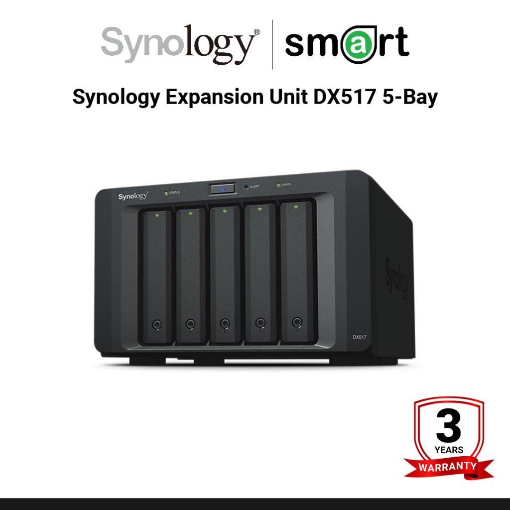 Synology DX517 5-bay SATA expansion unit