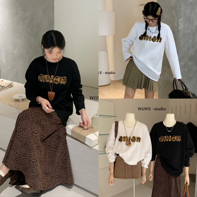 เสื้อแขนยาวคอกลมรุ่น 2672 TAG:WG.WE