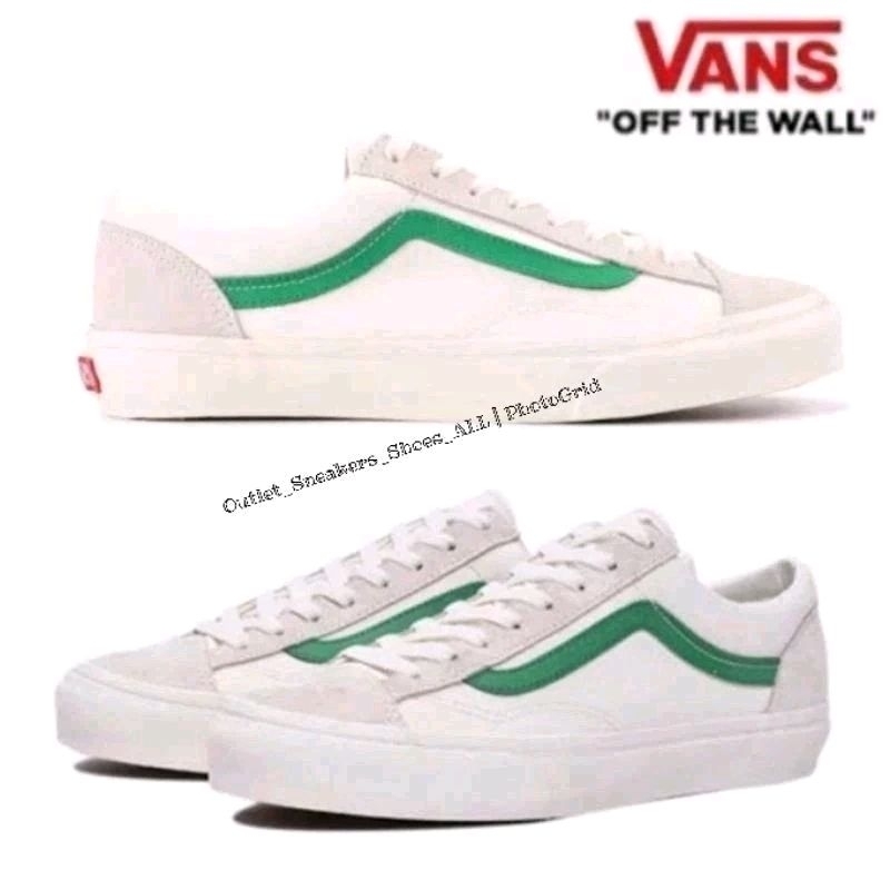รองเท้า Vans Old Skool Style 36 Marshmallow Jolly Green [ ของแท้ พร้อมส่ง ]