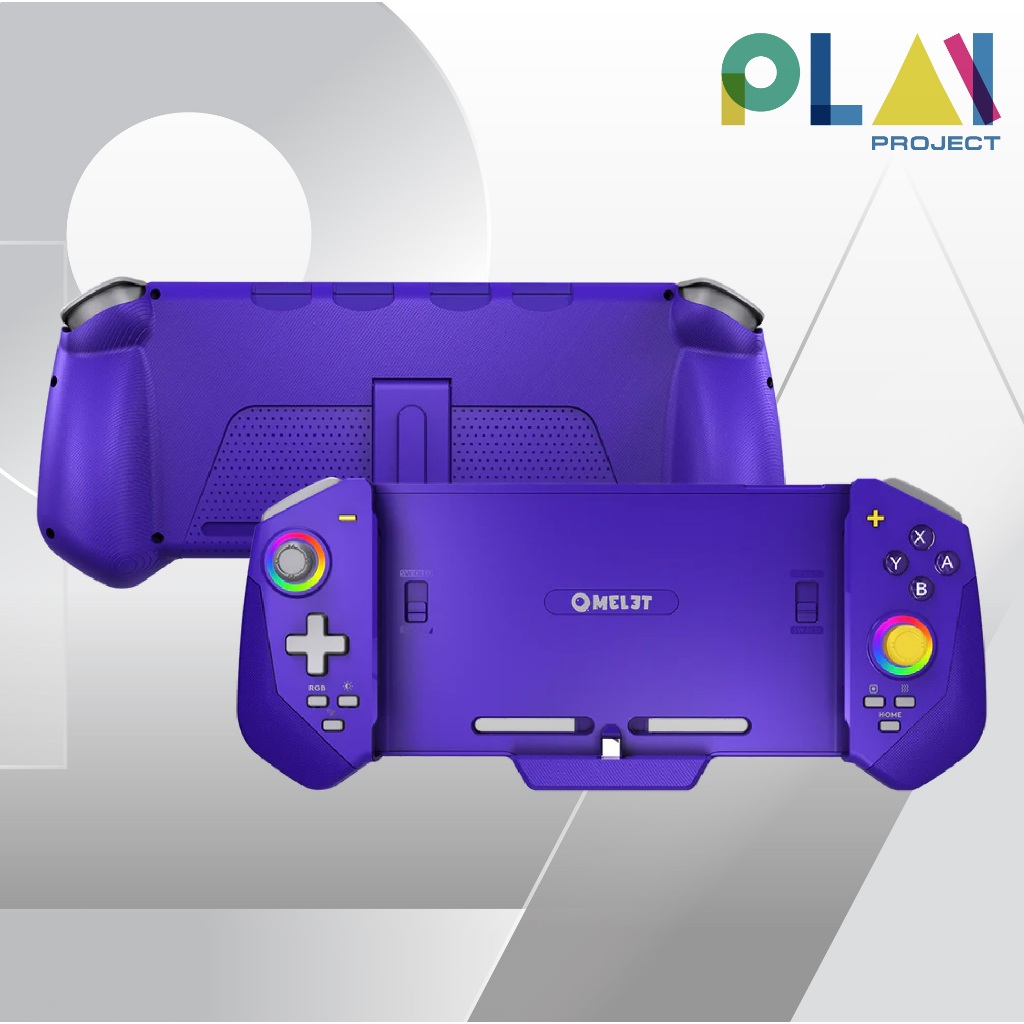 Omelet Super Deck Advanced Purple/Orange สำหรับ Nintendo Switch/OLED [อุปกรณ์เสริมเกม]