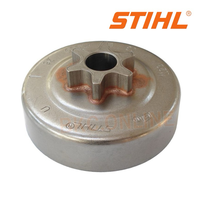 ถ้วยครัชSTIHL แท้ MADE IN GERMANY / MS170 - MS180 MS172 - MS182  MS210 - MS250 \