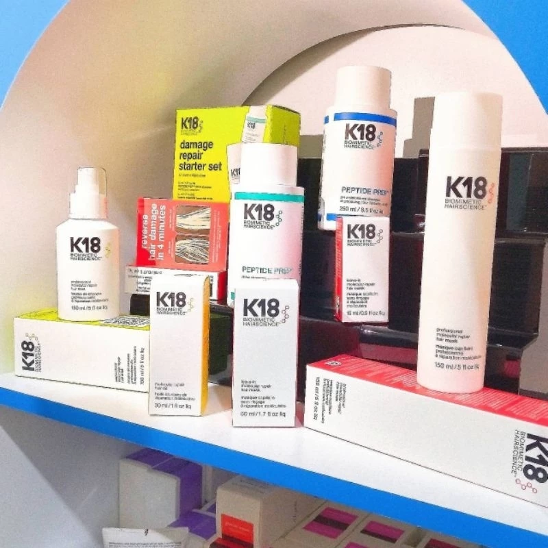 🔥ลดสูงสุด1000 เก็บโค้ดหน้าร้านหรือทักแชท🔥🏵️ของแท้พร้อมส่ง🏵️K18 Leave in Molecular Repair Hair Mask,K18 Hair mist บำรุง
