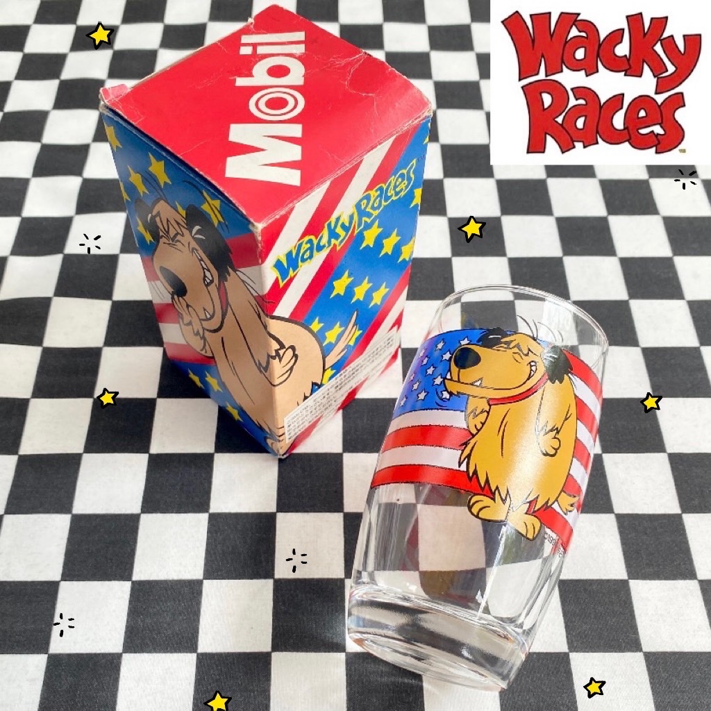 🇺🇸แก้วลายธงชาติอเมริกา Wacky Races☝️ของใหม่น้าา