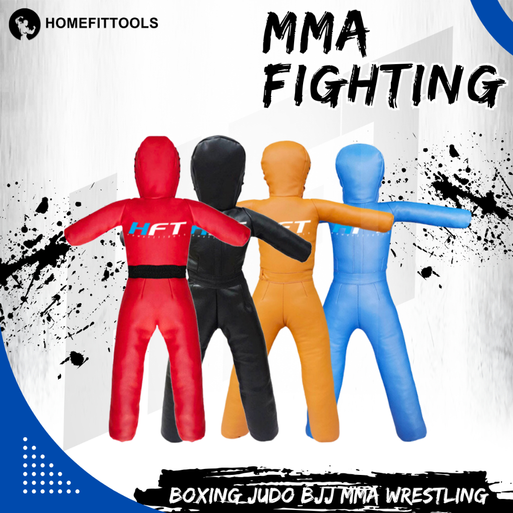 HFT หุ่นฝึกซ้อม หุ่นปล้ำ หุ่นยูโด มวยไทย Judo BJJ Jiu Jitsu Training Grappling Dummy MMA Wrestling