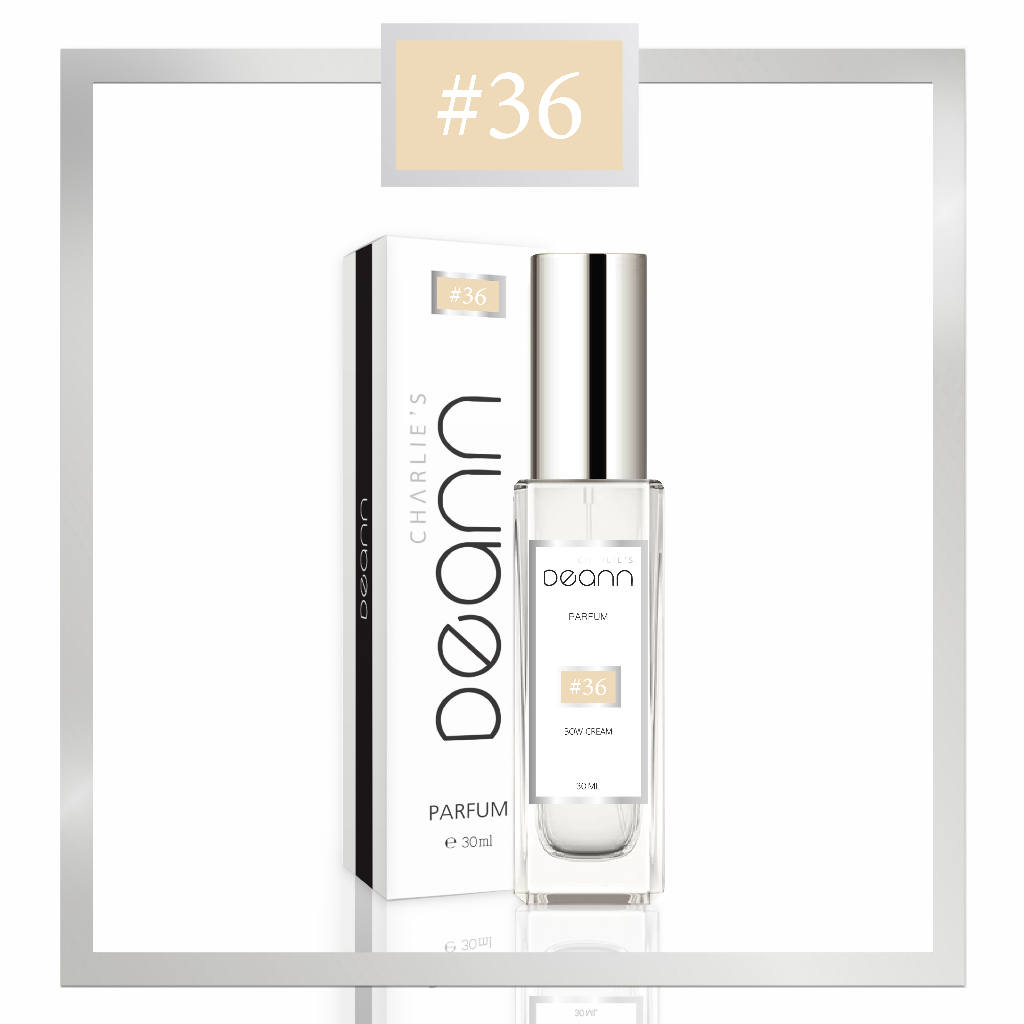 #36 ชาร์ลี DEANN - BOW CREAM (กลิ่นอ่อนหวานในสไตล์โบว์ครีมยอดนิยม) Charlie Deann Perfumer 35ml.