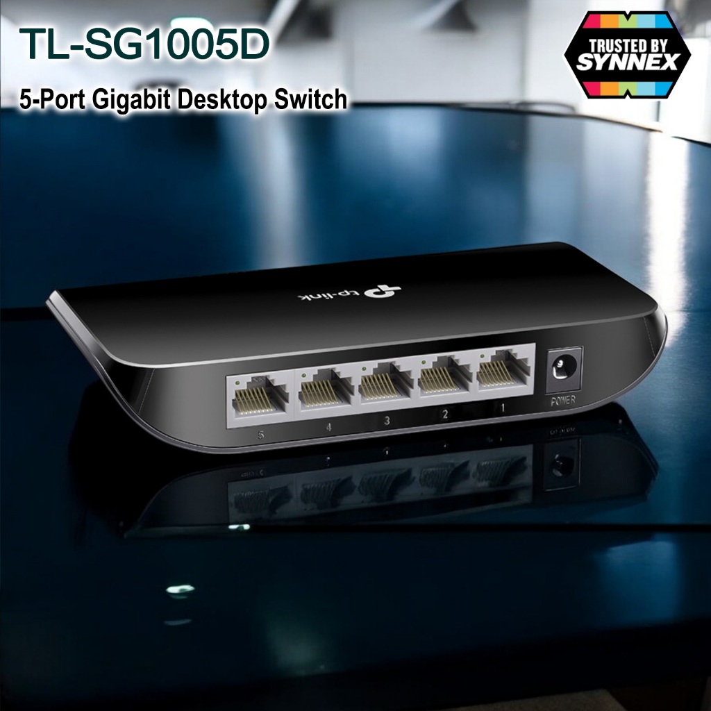 TP-Link TL-SG1005D (5-Port Gigabit Desktop Switch)