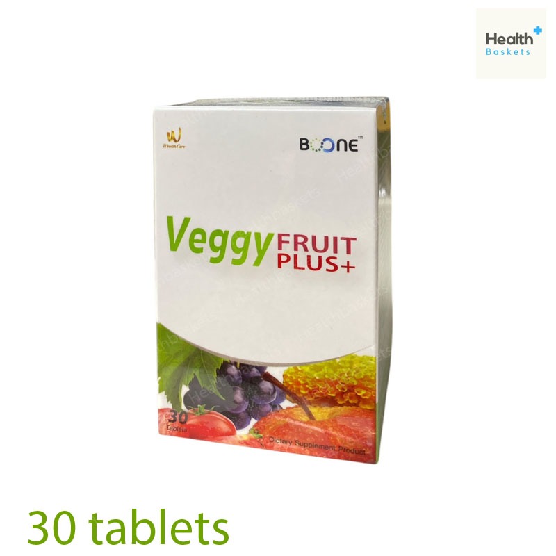 Boone veggy fruit 30 เม็ด