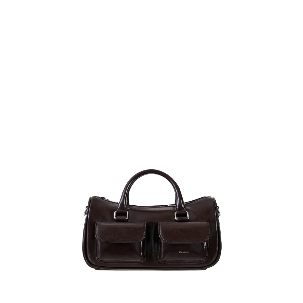Stand Oil Chubby Half Bag - 츄비 하프백 (Marron, Black, Pale Grey)