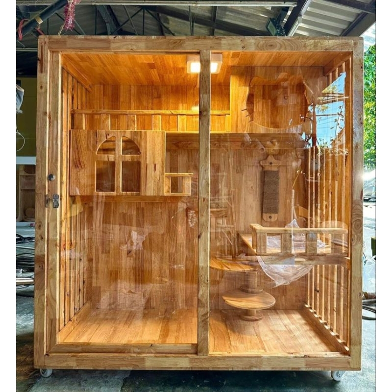 บ้านแมว&สุนัขขนาดกว้าง120สูง120ลึก60
