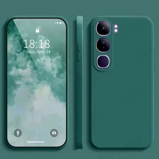 Vivo Y21D/Vivo Y300 5G/Vivo Y19S/Vivo Y200 5G(ส่งในไทย)เคสTPUนิ่มสีพาสเทลแบบคลุมกล้องVivo Y200 5G/Vivo V40 Liteตรงรุ่น