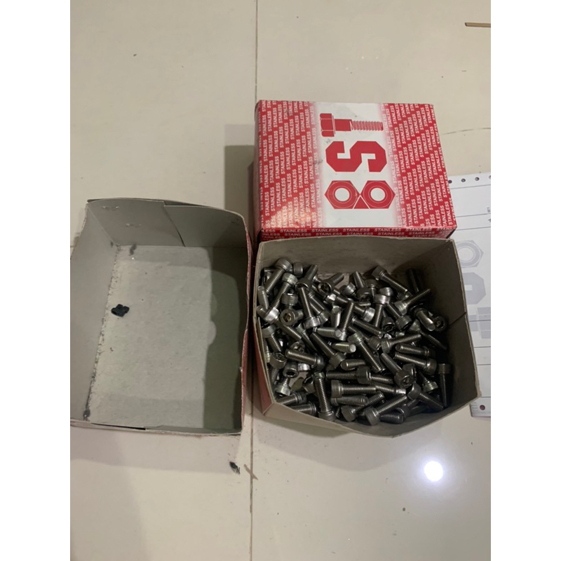 น็อต แสตนเลส M8x25 ของ BST สั่งมาไม่ได้ใช้