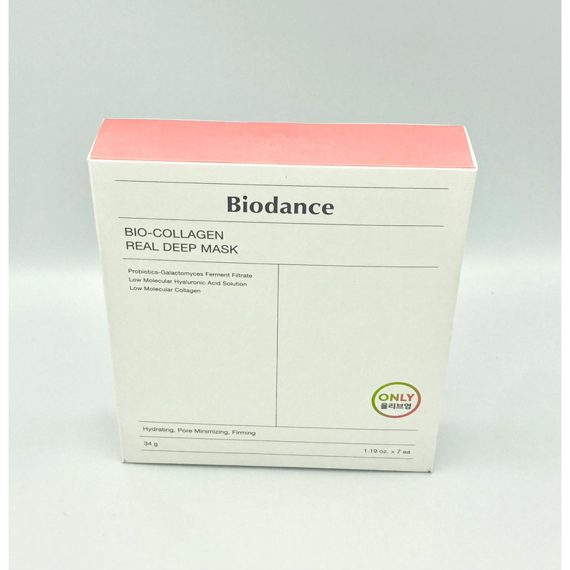 BIODANCE Bio-Collagen Real Deep Mask Sheet ชมพู