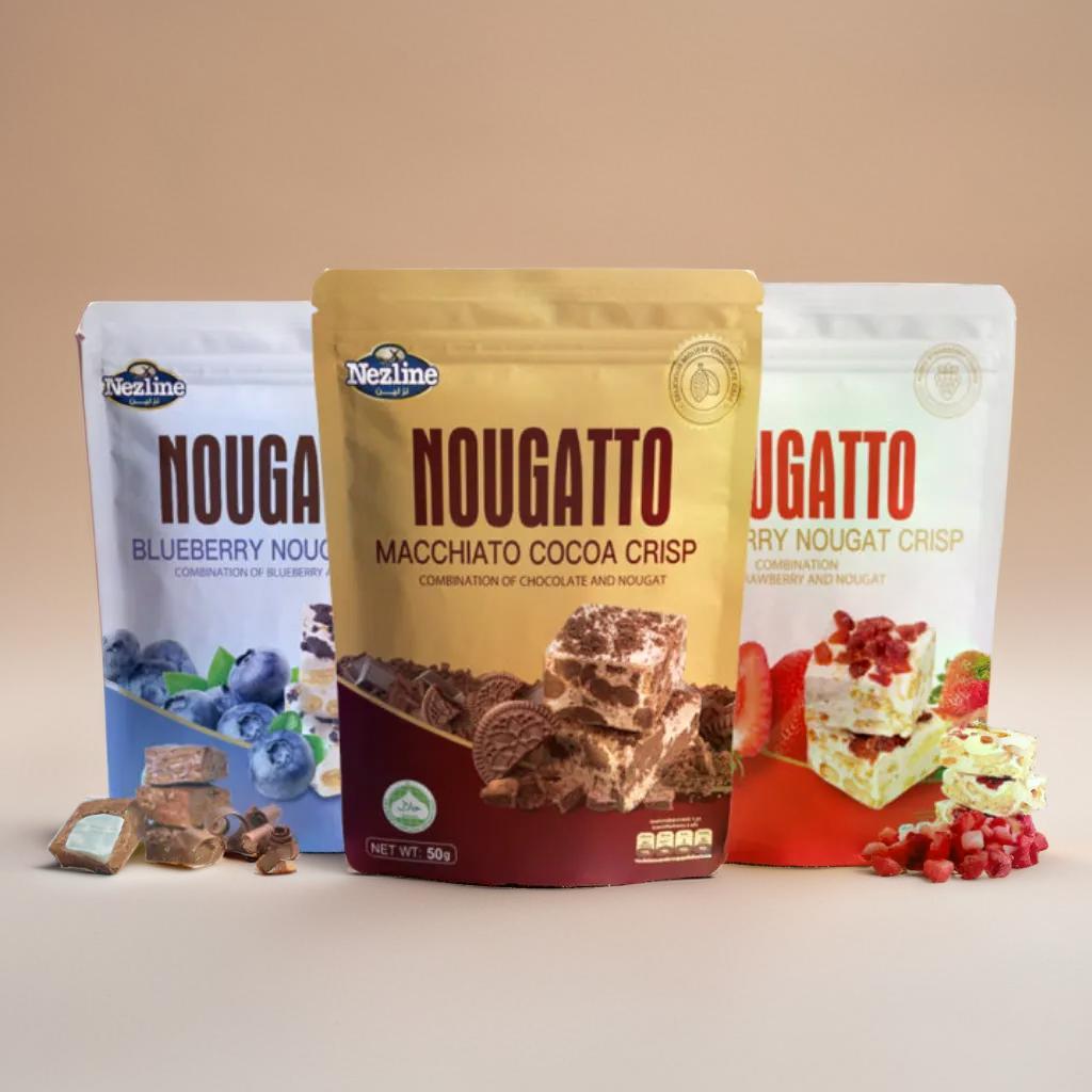 เนสไลน์ นูกัตโตะ (Nezline Nougatto) ช็อกโกแลต สตรอว์เบอร์รี บลูเบอร์รี หวานจากธรรมชาติ อร่อยเต็มคำ 5