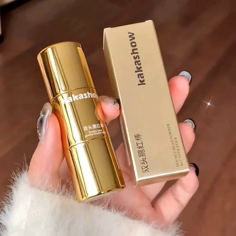 Kakashow Blush Stick แท่งสองหัว คอนทัวร์ได้ กันน้ำ ติดทนนาน thumbnail 6