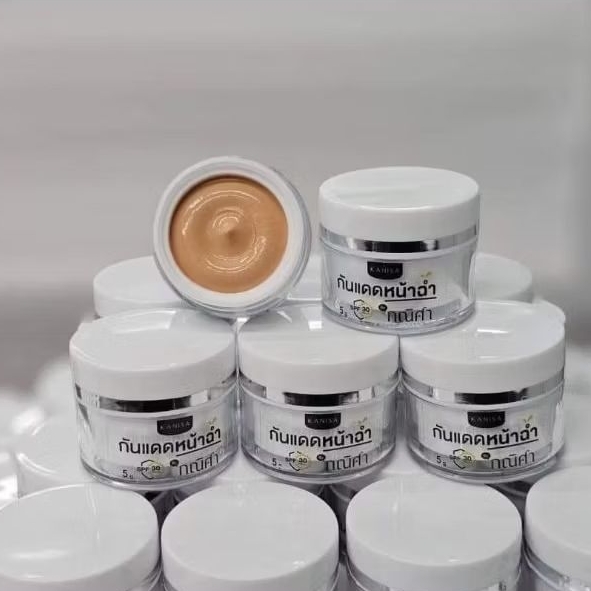 กันแดดหน้าฉ่ำ กณิศา spf 30pa+++ ขนาด 5 กรัม