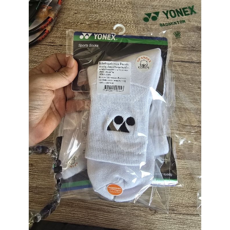 YONEX ถุงเท้า กีฬาแบดมินตัน รุ่น 29120 ข้อยาว ของแท้ 💯%