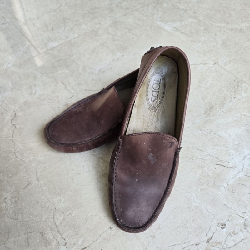 รองเท้า TOD'S Lofer (Made in Italy) สี เบอร์กันดี มีกล่อง