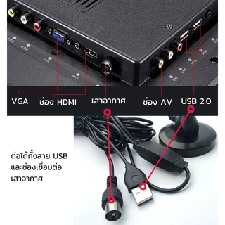เสาอากาศทีวีดิจิตอล เสารับสัญญาณทีวีดิจิตอล ราคาถูกDIGITAL TV ANTENNA รุ่น DVB-T2