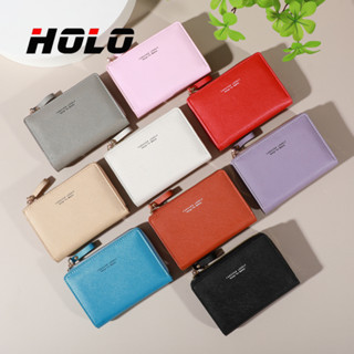 เวอร์ชั่นเกาหลี ช่องเสียบการ์ดหลาย สุภาพสตรี กระเป๋าสตางค์ ซ…