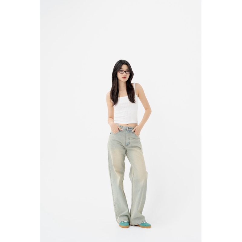 กางเกงยีนส์ RAVVESTUDIO's Gigi Jeans-Rust