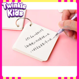 [มาใหม่!]{ราคาต่อ 1 เล่ม} Mini Flash Card สมุดจดศัพท์🐰 -TwinkleKids