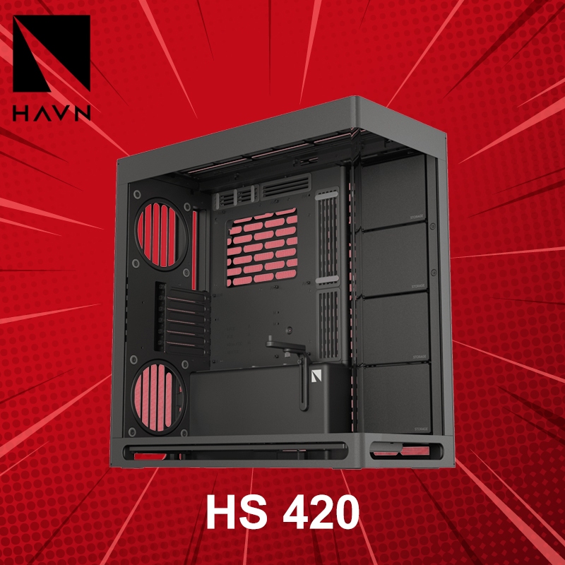 เคสคอม HAVN HS 420 ประกันศูนย์ 3 ปี