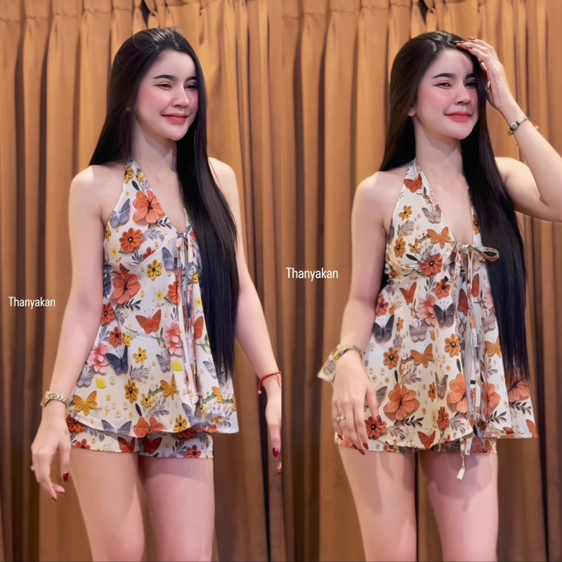 Set ผีเสื้อ 3D ไฮโซมากกกแม่ ตัวนี้เหมาะกับไปเที่ยวสุดๆ ได้ทุกทริป ดื่มดริ้งดินเนอร์ก็ปัง ตัวแม่สุดๆ Clothing