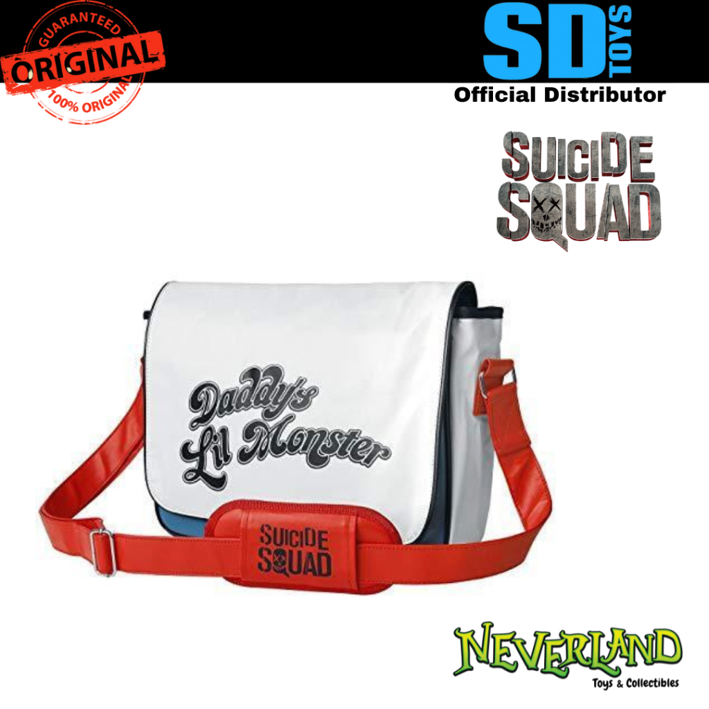 (SD Toys) Suicide Squad Daddys Lil Monster Harley Quinn Messenger Bag