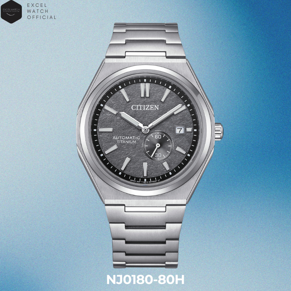 [ Excel Watch ] นาฬิกาซิติเซ่น รุ่น NJ0180-80H Zenshin Super Titanium Automatic small seconds