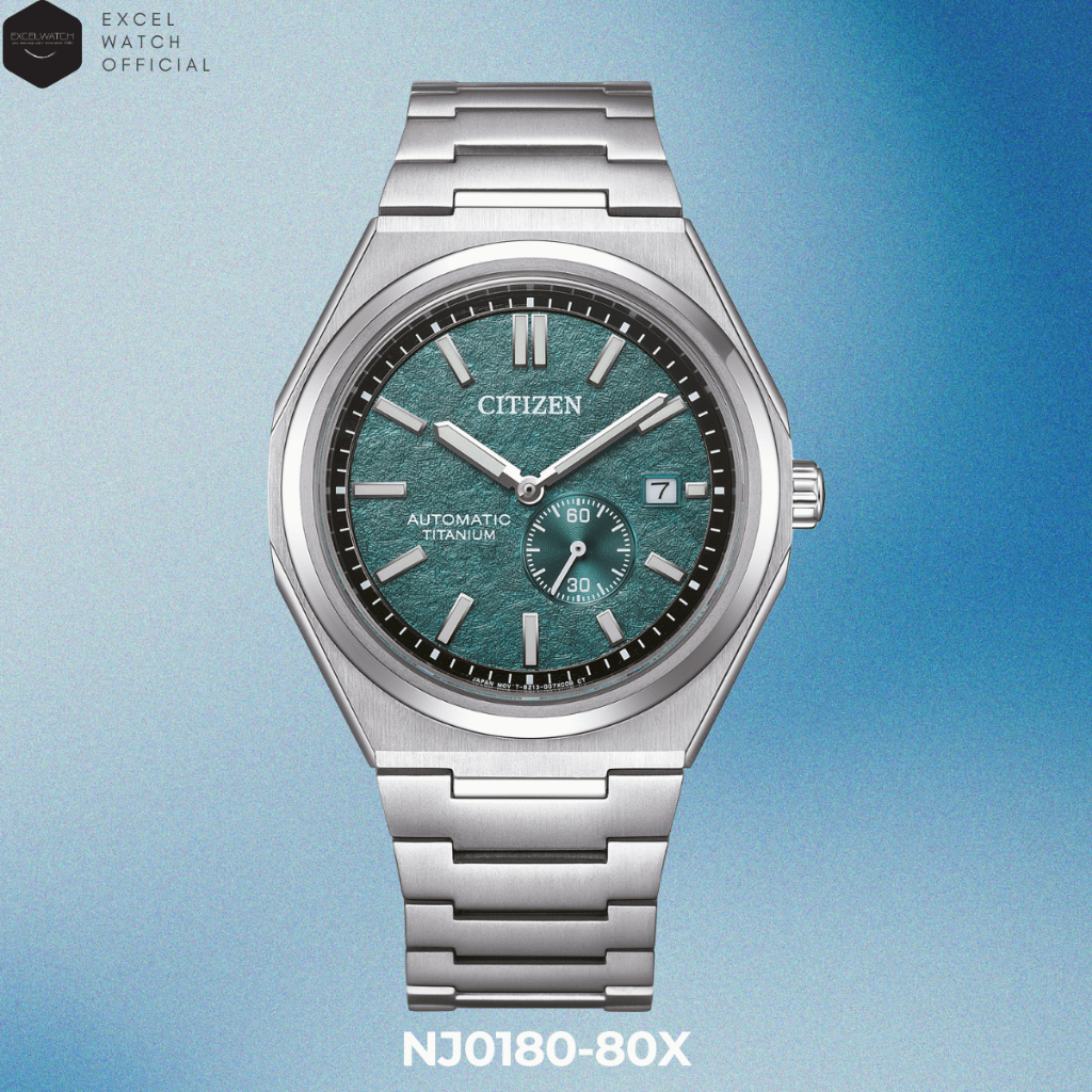 [ Excel Watch ] นาฬิกาซิติเซ่น รุ่น NJ0180-80X Zenshin Super Titanium Automatic small seconds
