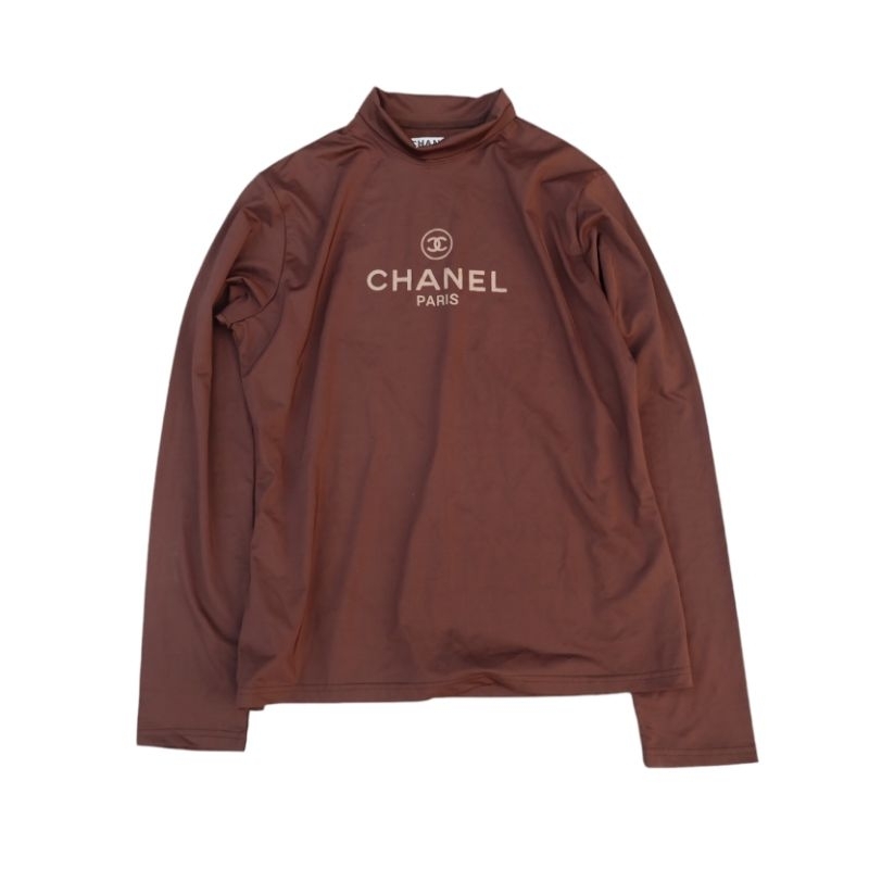 เสื้อคอเต่า  Chanel มือสอง ของแท้