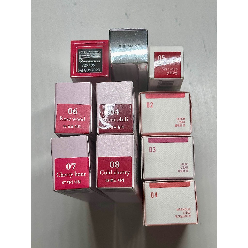 MUDE / BBIA / 3CE / MAYBELLINE