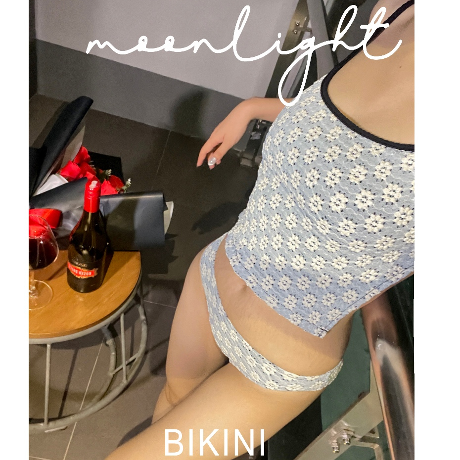 bkn2 set bikini เสื้อผูกหลัง+กางเกงบิกินี่