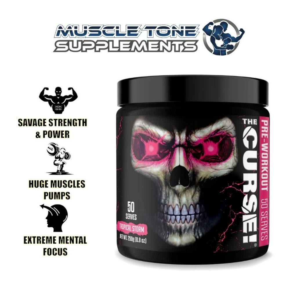 JNX The Curse!  50 servings, JNX Sports, Pre workout เพิ่มพลังงานก่อนออกกำลังกาย