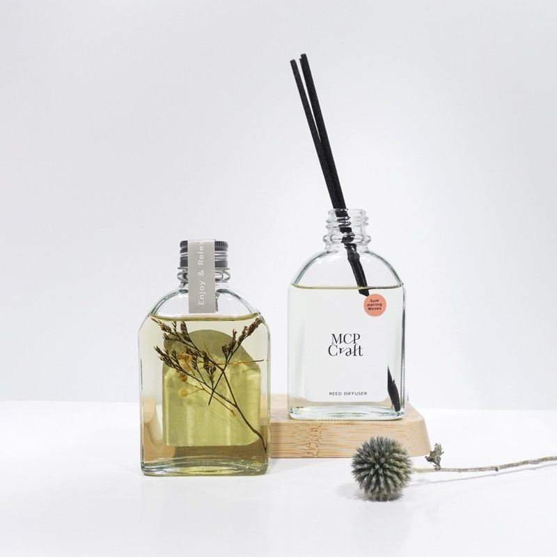 MCP.CRAFT | ก้านไม้หอม REED DIFFUSER 100 ml. ปรับอากาศและกระจายกลิ่น