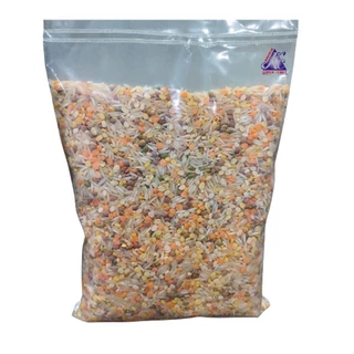 ข้าวบาสมติ น้ำตาลต่ำ ผสม ถั่วเลนทิล 5 สี ขนาด 1 กิโลกรัม