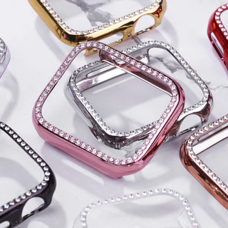 เหมาะสำหรับI-Watch 11 10 9 SE 8 7 6 5 4 3 2 1 Hollow Diamondป้องกันกรณีกรณี49มม.46มม.44มม.45มม.40มม.38มม.41มม.42มม.