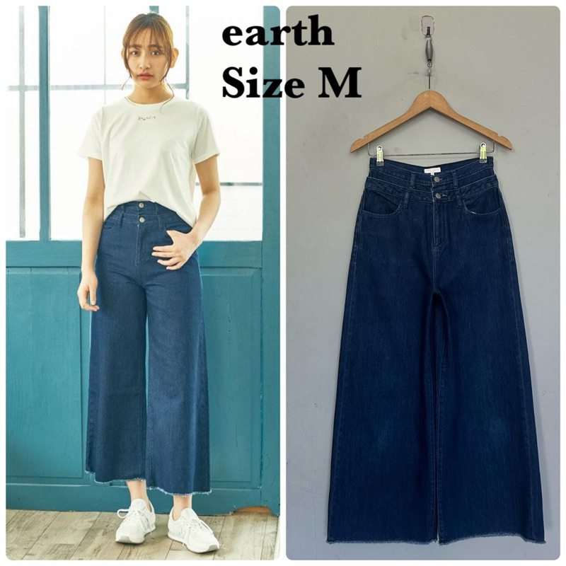 earth music&ecology กางเกงยีนส์มือสองของแท้