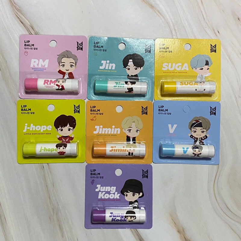 พร้อมส่ง < BTS > TinyTAN Lip Balm
