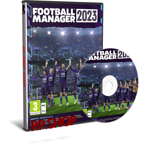 แผ่นเกมคอม PC - Football Manager 2023