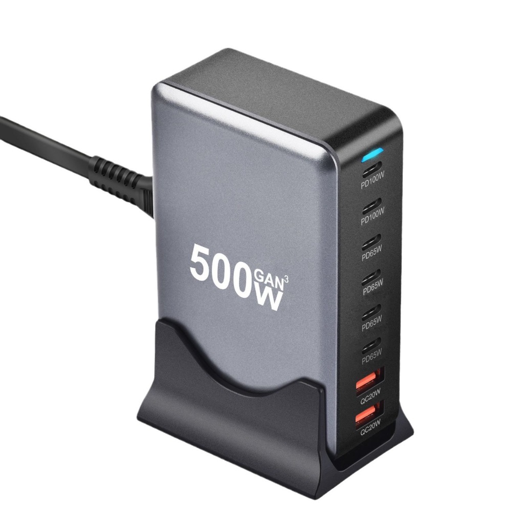 อะแดปเตอร์ Gallium Nitride PD3.1 500w เครื่องชาร์จมัลติฟังก์ชั่น 100W พอร์ตเดียว ราคา ถูกที่สุด ดีลบีเคเค แกลเลอรีภาพที่ 5