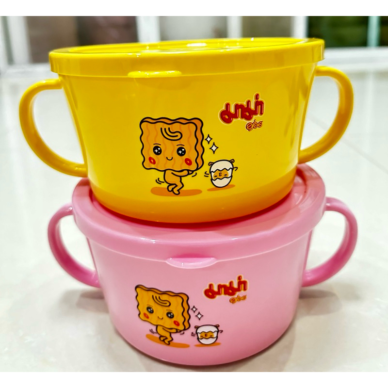 ชามมาม่าขนาด5นิ้วพร้ อมช้อนสามารถเข้าไมโครเวฟได้