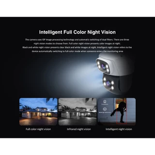 Vstarcam CS622DR/CG622DR (เลนส์คู่) กล้องวงจรปิดไร้สาย ความละเอียด 3MP Outdoor ภาพสี มีAI+ คนตรวจจับสัญญาณเตือน C622DR