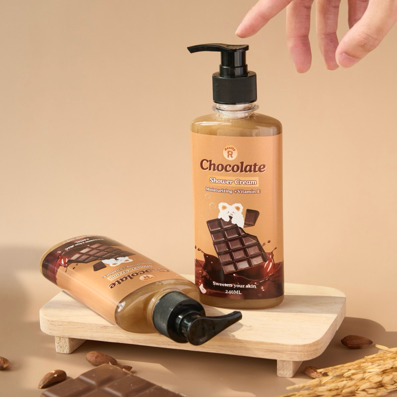 Really|ครีมอาบน้ำช็อกโกแลต Chocolate shower cream(สบู่ช็อกโกแลต)