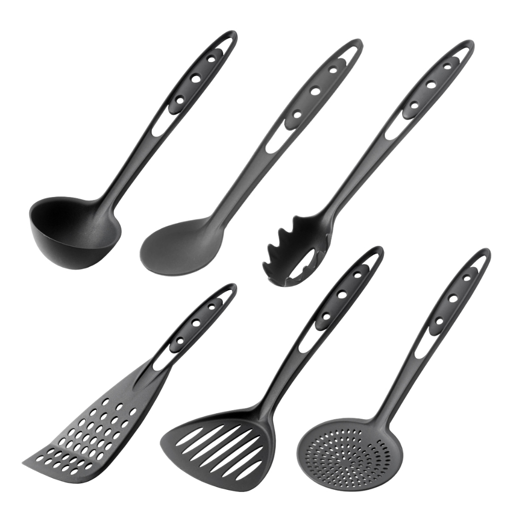 Pedrini Cooking Utensils for Nonstick Cookware อุปกรณ์ตะหลิวไนลอนสำหรับเครื่องครัวผิวเคลือบนอนสติ๊ก